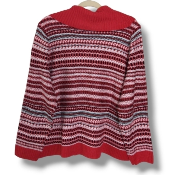 NWOT Lane Bryant Classic Long-Sleeve Cowlneck Sweater - Picture 3 of 6